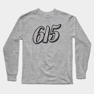 615 - Black Long Sleeve T-Shirt